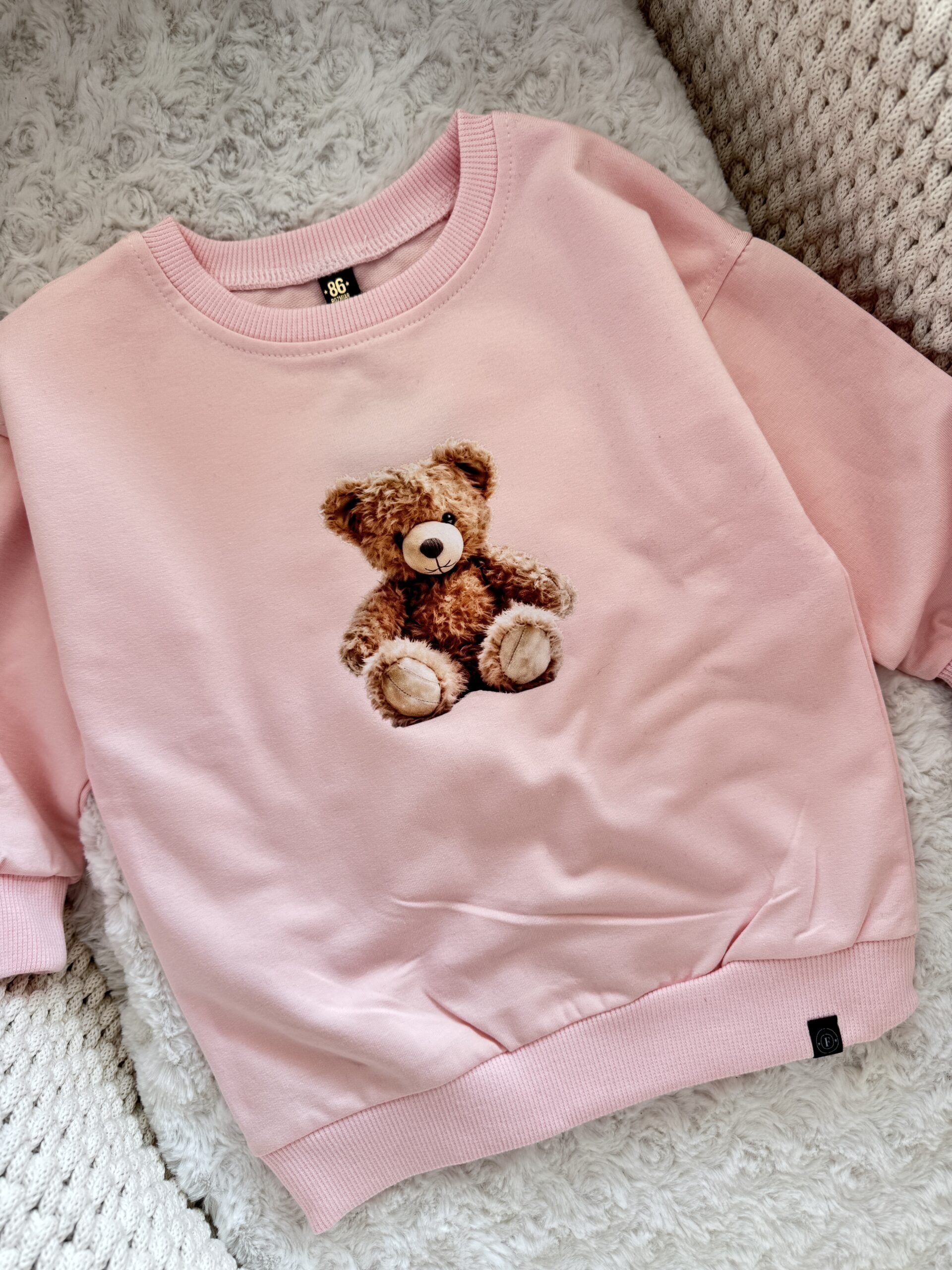 Bluza morelowa misio rozmiar 86