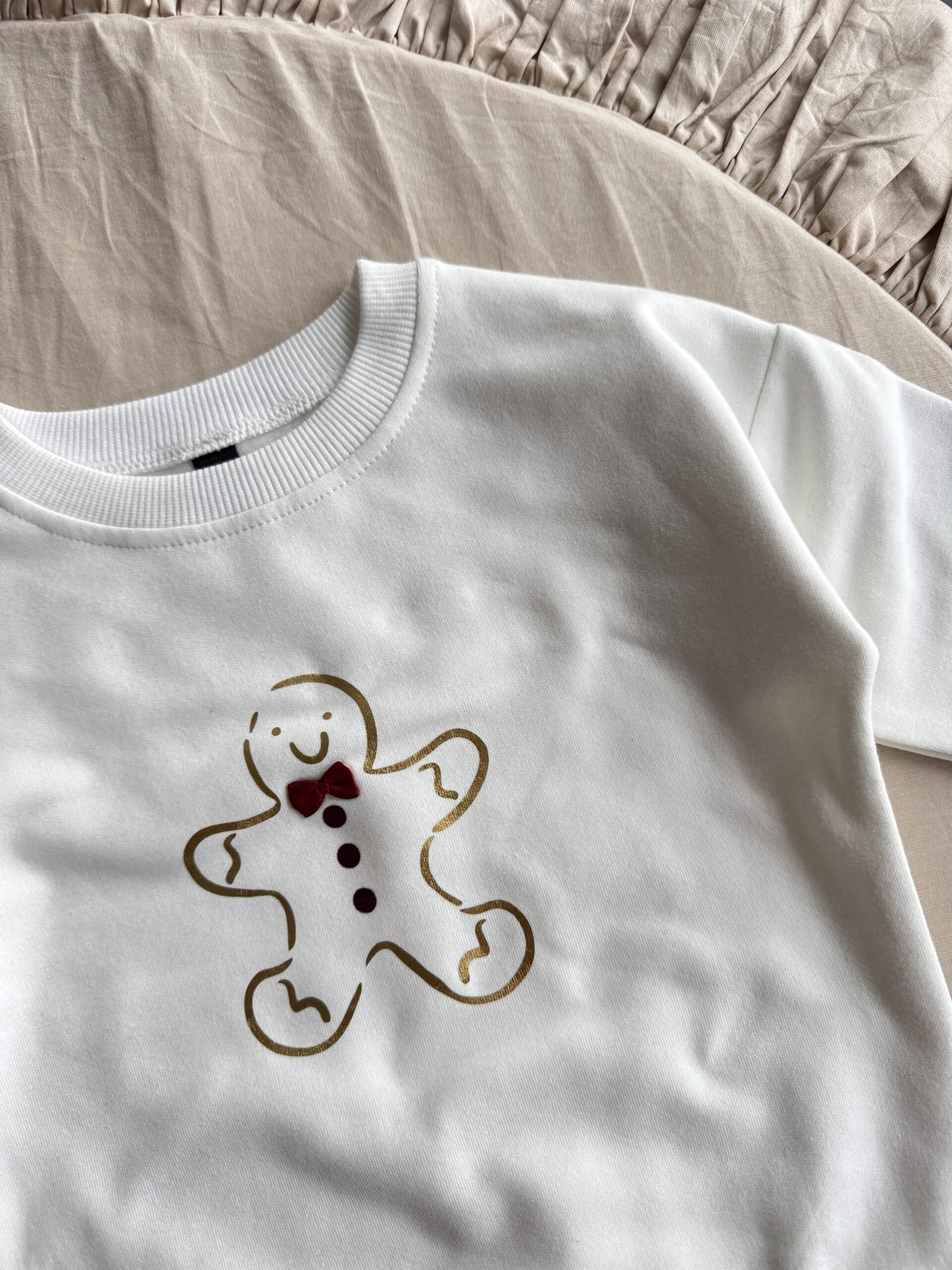 Bluza ecru piernik rozmiar 86