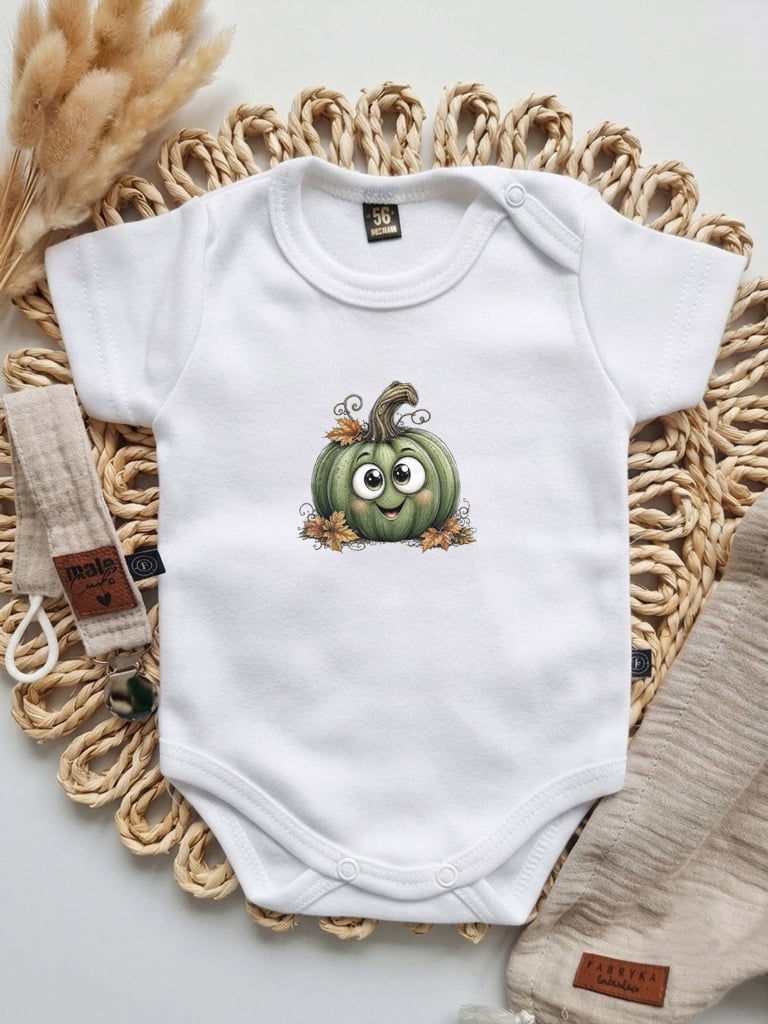 Body niemowlęce oliwkowa dynia