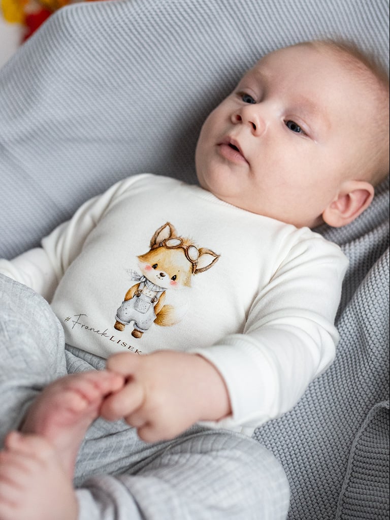 Body niemowlęce lisek urwisek